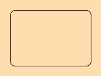 Round rectangle example Round rectangle example